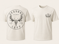 Moose Skull Logo Tee Off White/Cream